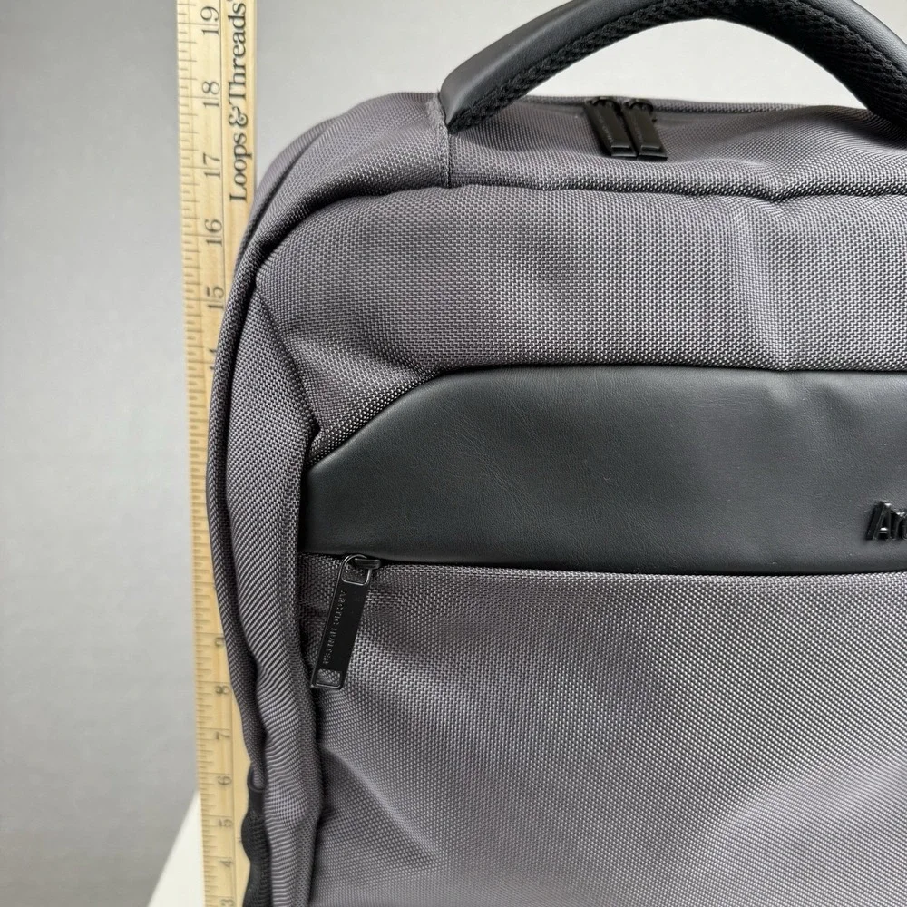ARCTIC HUNTER Men Laptop Business Waterproof Backpack School Bag Black Gray